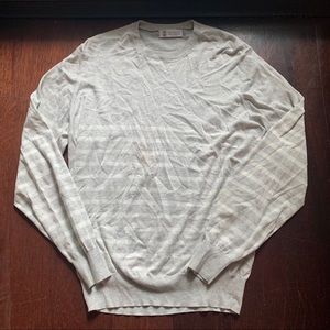 Brunello Cucinelli Striped Sweater size 54/XL